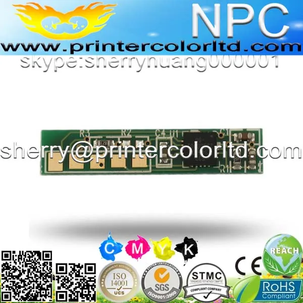 Совместимый CLT-K407S чипы тонера C/M/Y 407S для Samsung CLP 320 325 CLX 3185 3186 reset laser jet chips |