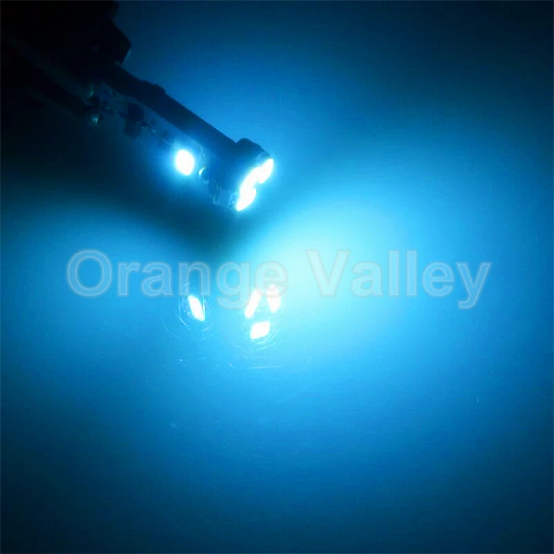 10 шт. T5 3014 SMD W1.2W 73 74 5 светодиодный фонарь для автомобиля, супер яркие лампы для интерьера, 12 В постоянного тока