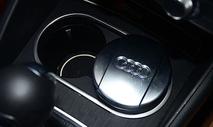 Стайлинг автомобиля держатель стакана для воды декоративные обрезные полоски