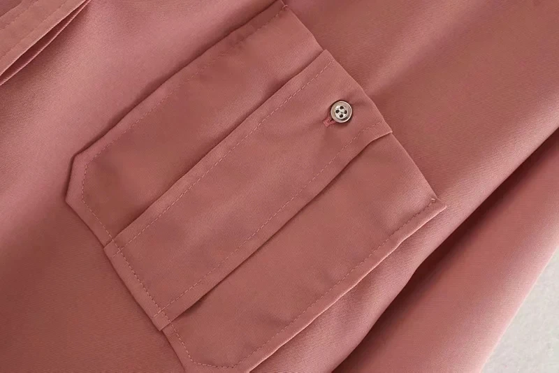 Увядшие высокие уличные большие карманы с закатанными рукавами blusas mujer de moda кимоно блузка женские топы и блузки плюс размер