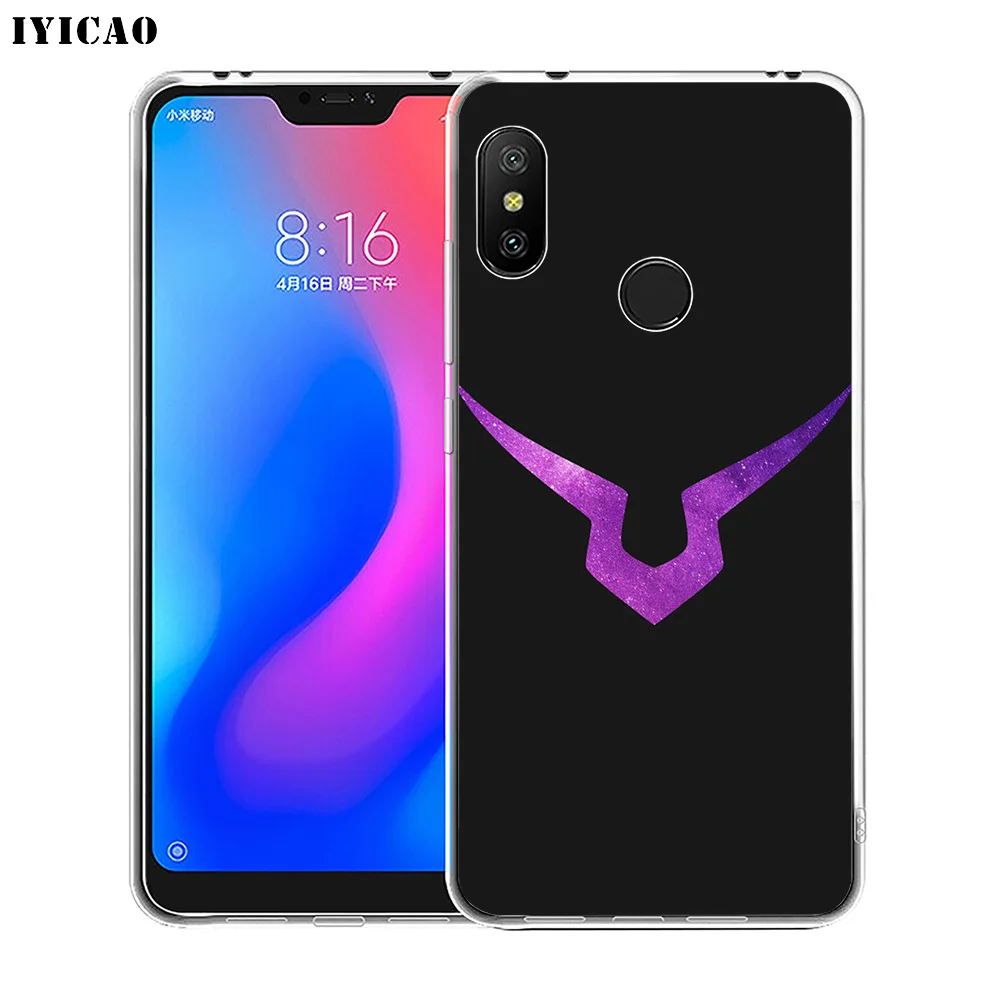 IYICAO код Geass логотип мягкий силиконовый чехол для телефона Xiaomi Redmi 4A 5A 6A Note 7 6 5 Pro Plus