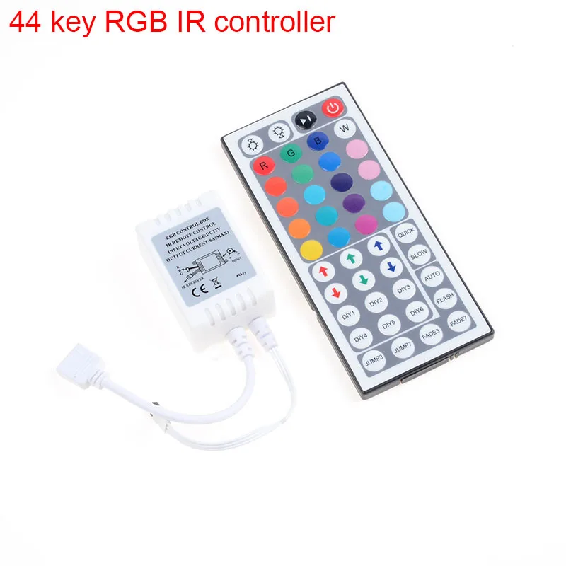 1 упаковка 44key 24key 10key ИК RF SMD 3528 5050 RGB светодиодный регулятор линейного светильника