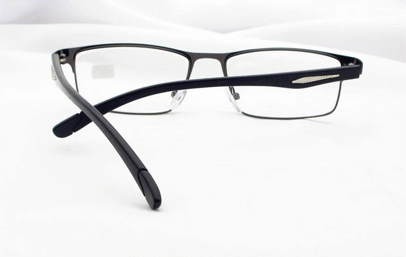 SWOKENCE Diopter-1.0 to-6.0 Finished Myopia Glasses Men Women Fashion Alloy Frame Spectacles For Myopia End Products F174