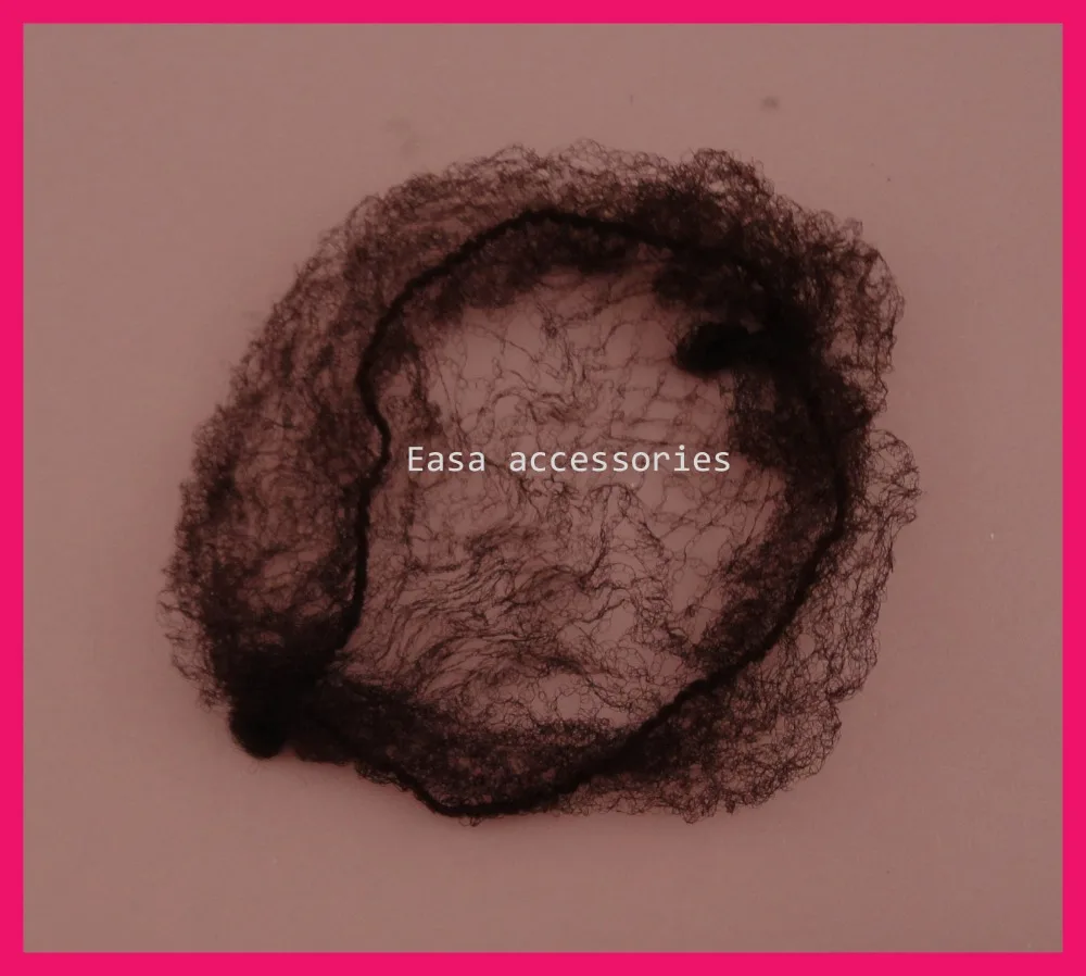 Сетка для волос 50 шт. размер детей около 30 0 см кофейная фиксации хвостиков и