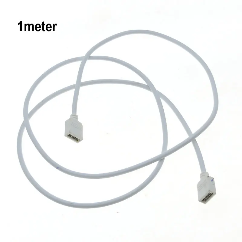 RGB Светодиодная лента 4 контакта 1 метр фоторазъем.|wire fuse|connector tncconnector |