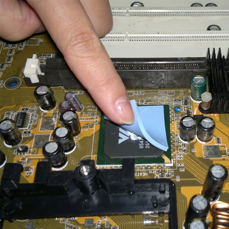 2 шт./лот 25 мм * 1 0 GPU CPU VGA BGA мостовые чипы радиатор охлаждения Теплопроводящая