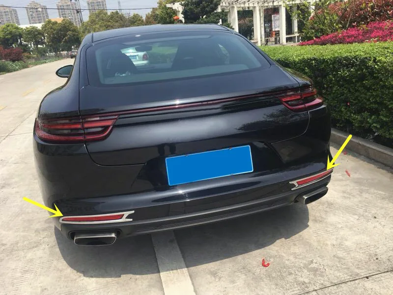 Автомобильный Стайлинг 2 шт. ABS автомобильное заднее крыло противотуманная фара