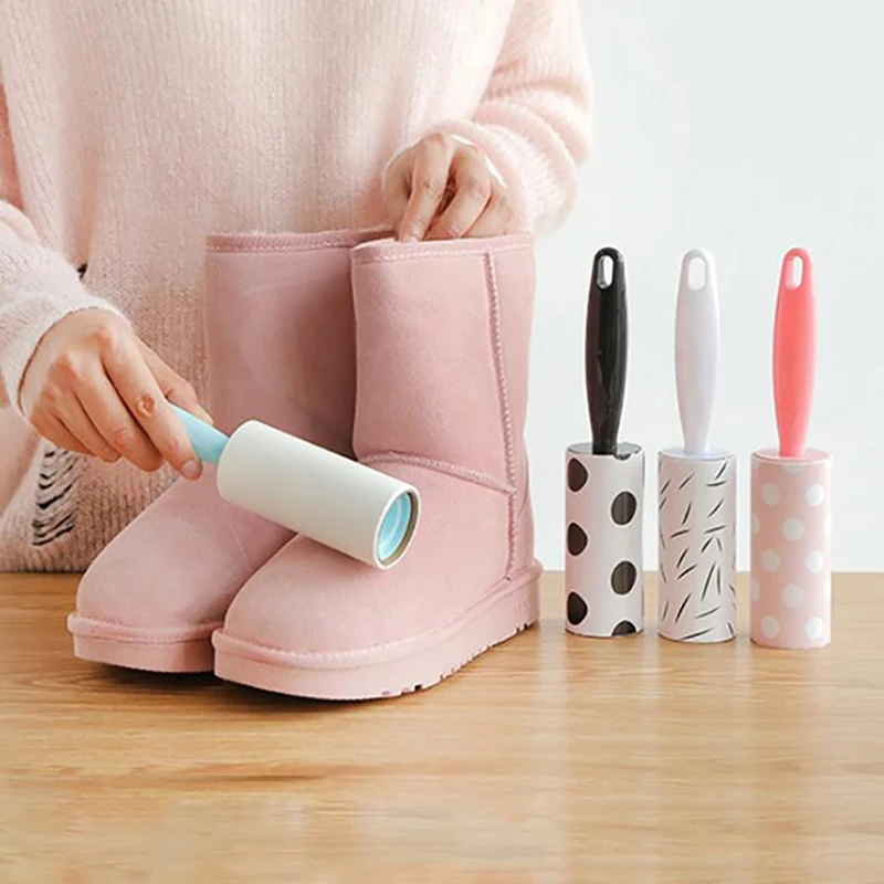 

2019 Sticky Hair Can Tear Roller Brush Sticky Paper Sticky Hair Roll Off Felt Gray Clothes Stained Hair Artifact Roll Paper