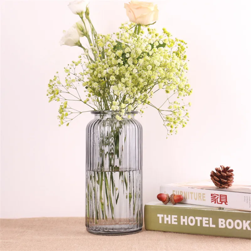 Украшения для дома: вазы стеклянная ваза домашнего декора цветок растение