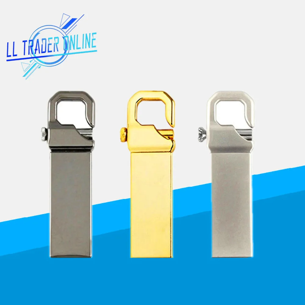 LL продавец металлический флеш накопитель 128 г 64 ГБ USB флэш ключевые Карты объемом