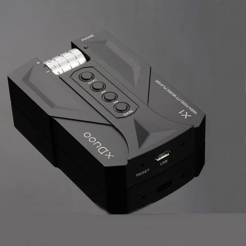 XDuoo X1 8 Гб музыкальный аудио MP3 плеер Поддержка WAV APE FLAC Мини карманный 300 Ом высокой мощности HiFi музыкальный плеер