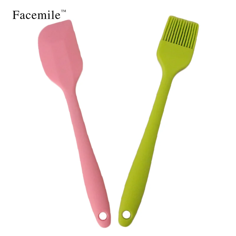 2 шт. Силиконовые кисти и скребок для крема|silicone brush|butter brushbaking brush |