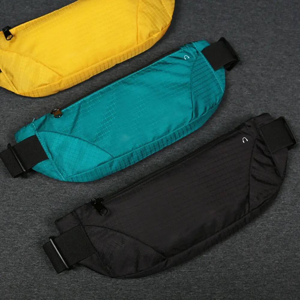 

Waterproof Sport Waist Belt Bum Pouch Fanny Pack Camping Running Hiking Zip Bag Travel Sport Holiday Cycling Waist Pouch Bag