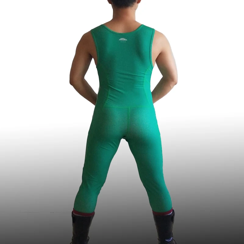 Длинная модель Badiace AD Speedsuit полное тело борцовское трико гимнастический силовой костюм для тяжелой атлетики мужские колготки цельный купальник
