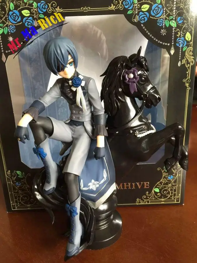 Kuroshitsuji Черный дворецкий Ciel Phantomhive книга цирка 1/8 ПВХ фигурка в|book of circus|black butlerciel