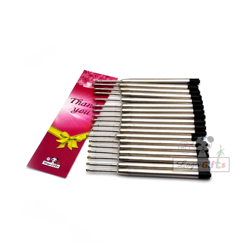

Wholesale Writing school Supplies brand pen refills blue ink refill for ballpen good quality and fast shipping