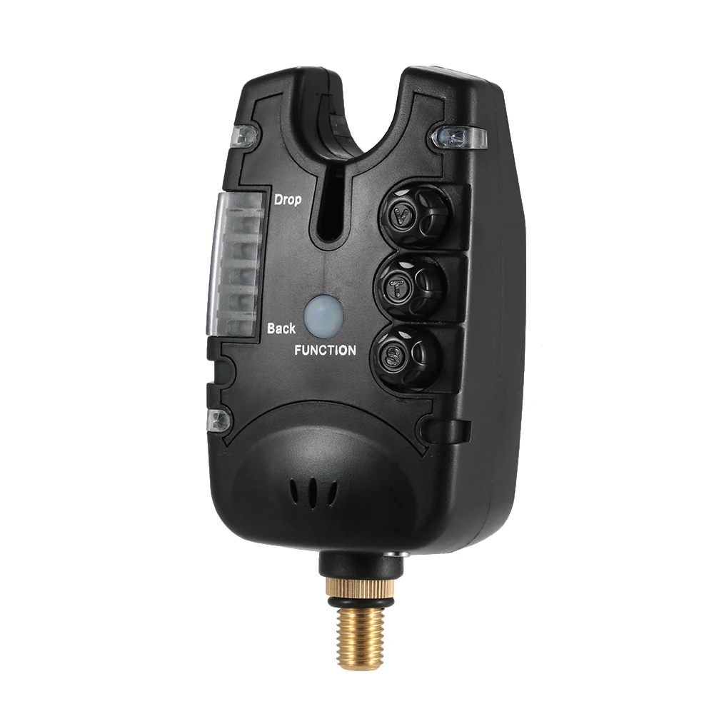 Lixada 6 LEDs Fishing Alarm Water Resistant Adjustable Tone Volume Sensitivity Sound Alert Bite for Carp | Спорт и развлечения