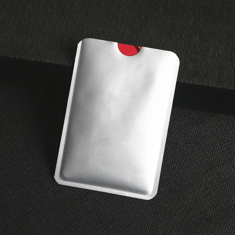 10 шт. Анти Rfid кошелек Блокировка ридер замок банк держатель для карт Id банковский Чехол для карт металлический держатель для кредитных NFC открытый инструмент