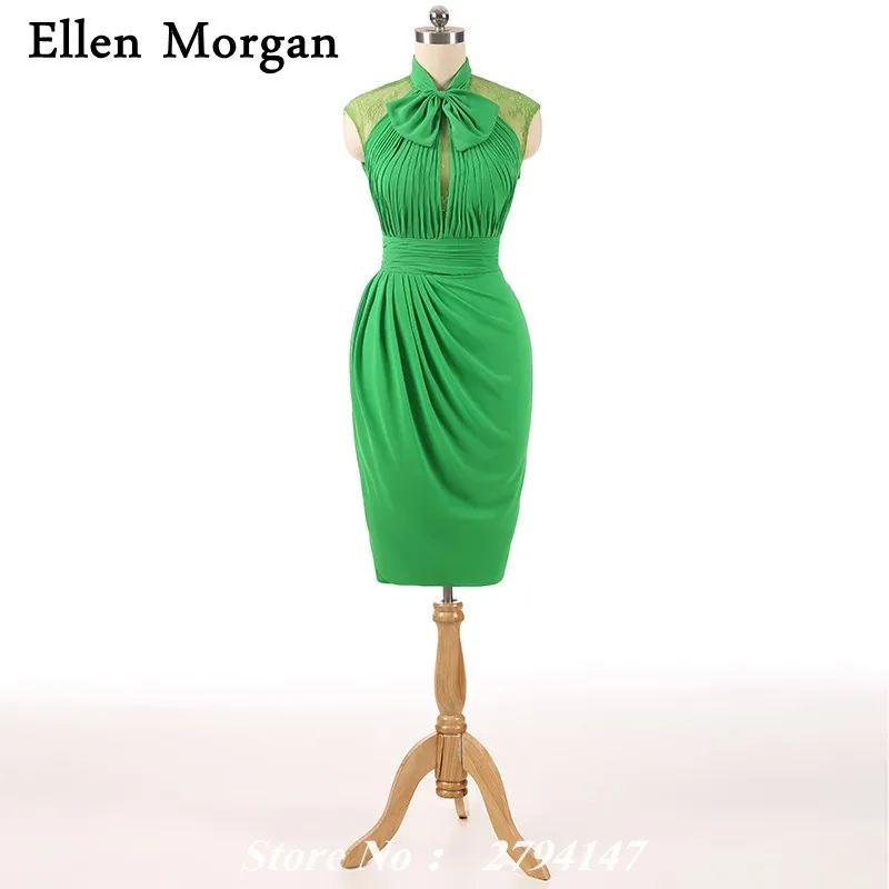 Коктейльные платья с высоким воротом для вечерние кружевные реальным рисунком