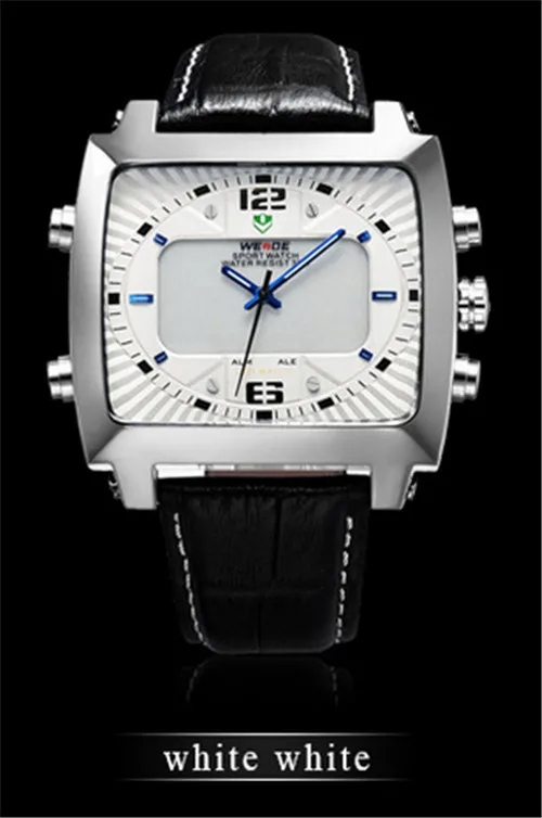 2015 Brand WEIDE 1104 Watches men Quartz wristwatch Military Dive 30m Multi-function LCD Display men's clock relogio masculino | Наручные