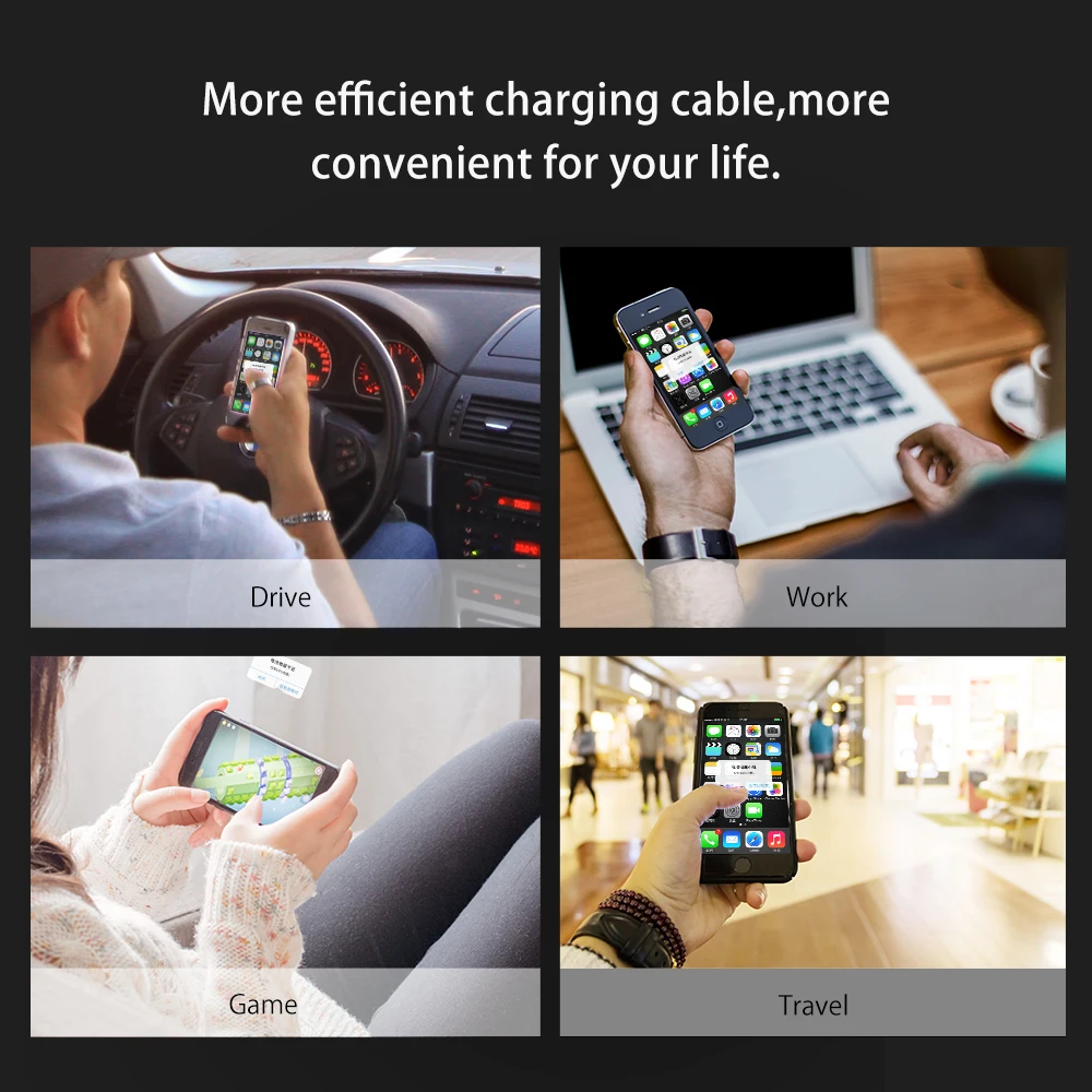 ORICO цинковый сплав кабель Lightning/USB для IPhone iPad Ipod 2.4A USB2.0 зарядки шнур Синхронизация