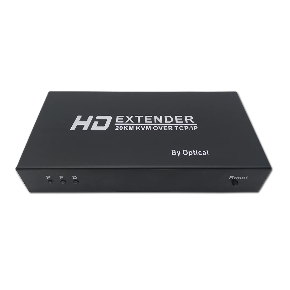 KVM удлинитель Оптический совместимый с HDMI 20 км TCP/IP оптоволоконным кабелем USB 2 0