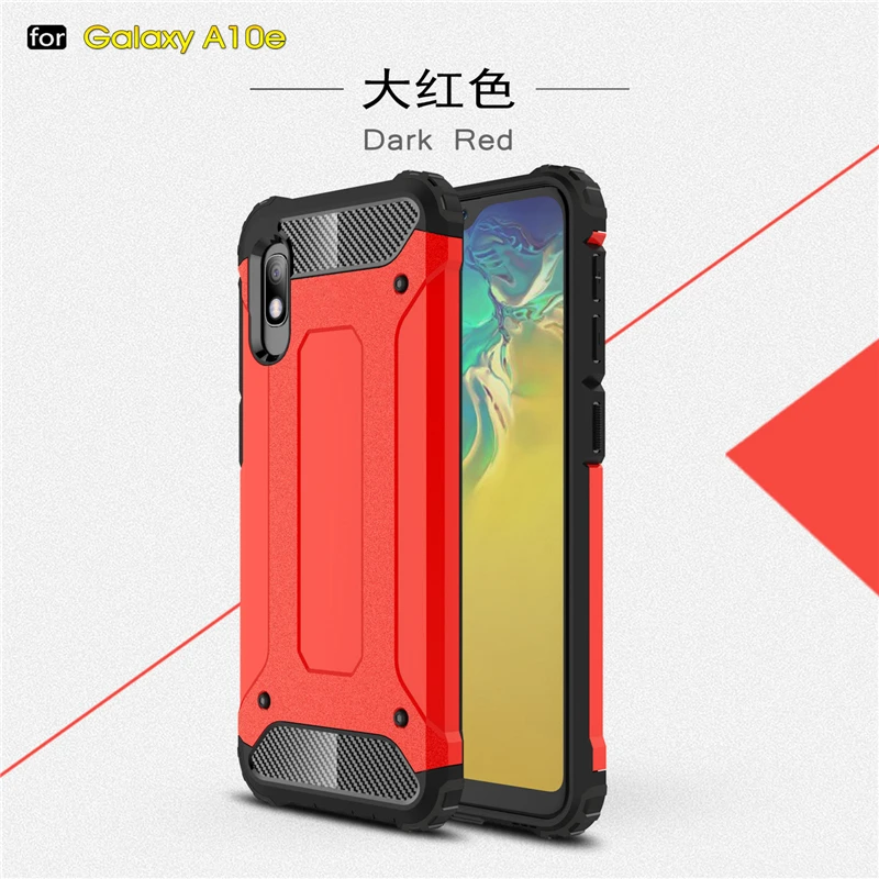 Силиконовый чехол из ТПУ для Samsung Galaxy A10e жесткая задняя крышка поликарбоната