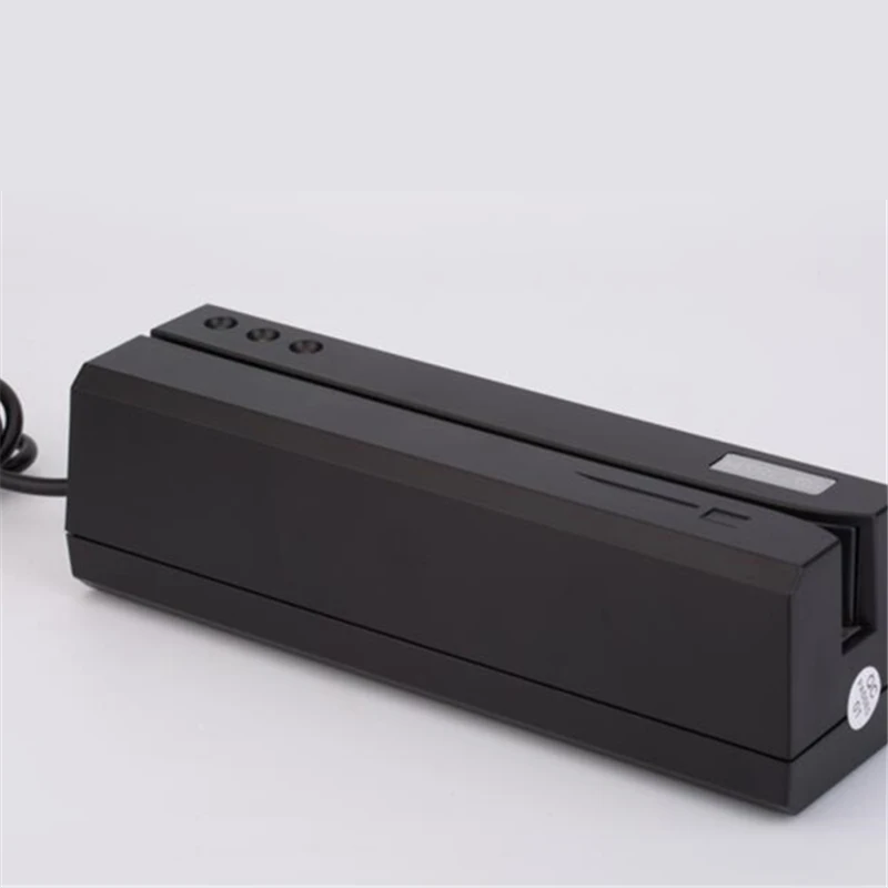 Горячая кард-ридер/Писатель Магнитный энкодер салфетки USB интерфейс черный VS MSRE206 MSR605 MSR606