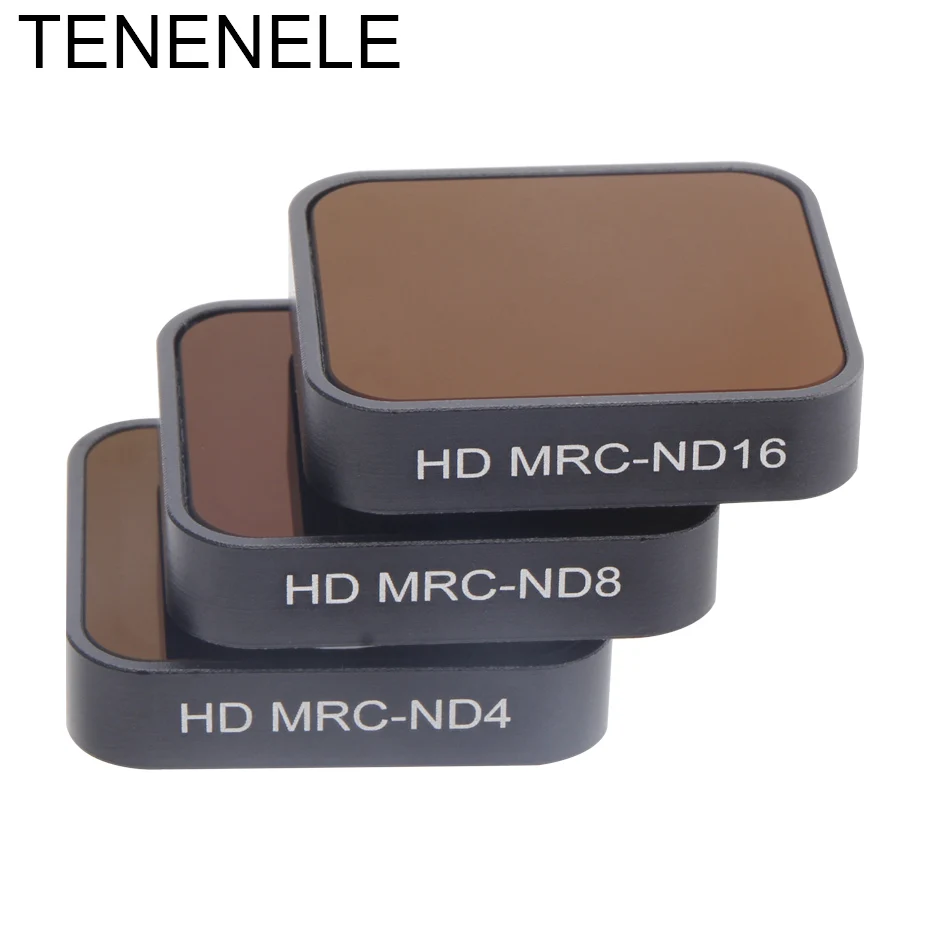 

Комплект фильтров TENENELE GO Pro для экшн-камеры, Комплект фильтров ND 4 8 16 для GoPro Hero 6/5, водонепроницаемые фильтры для объектива Hero 2018, аксессуары