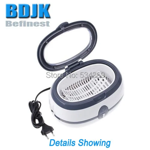 Пластиковый Ультразвуковой очиститель 600 мл с внутренней поверхностью SS