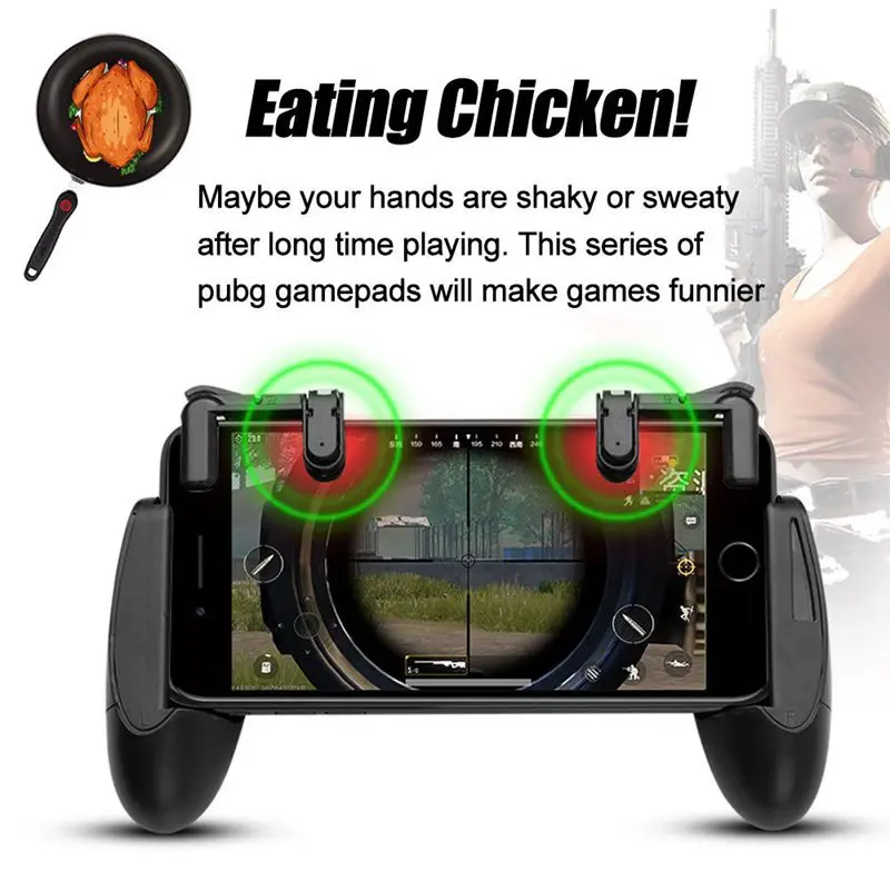 Новейший мобильный игровой контроллер Pad ножи/PUBG/правила выживания Игровой