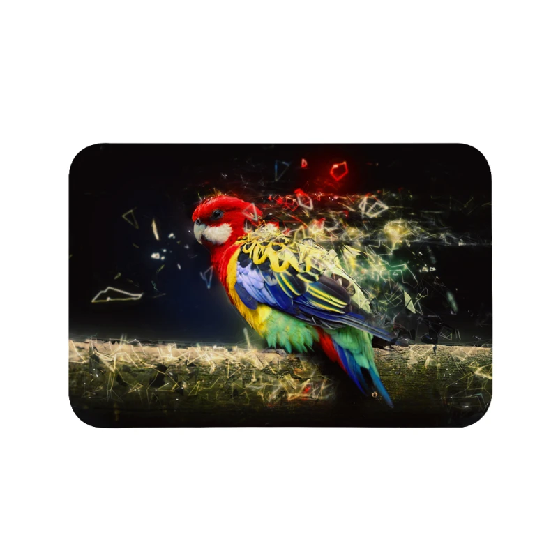 Дверной коврик для сыра милое животное мышь кролик 3D ванной с принтом