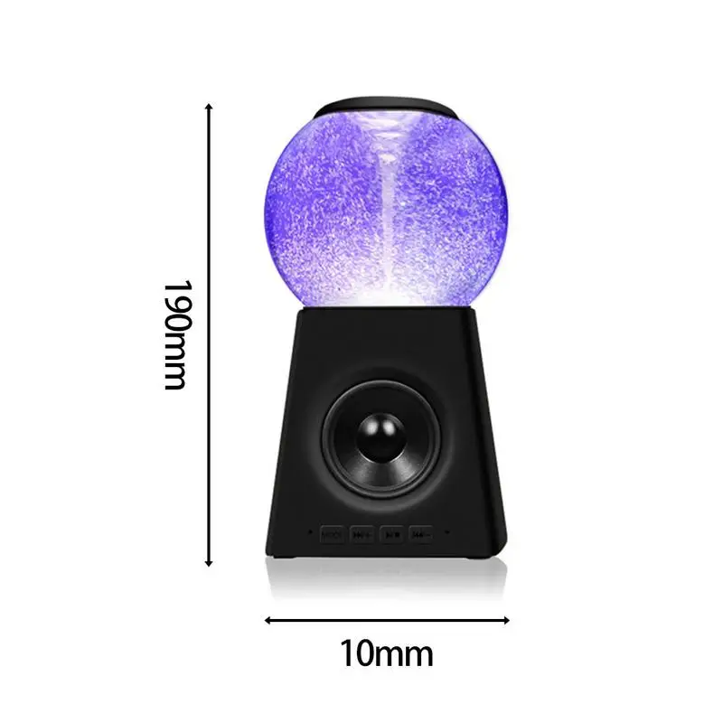 Красочный светодиодный tornado водное поло Bluetooth динамик Портативный Открытый bass