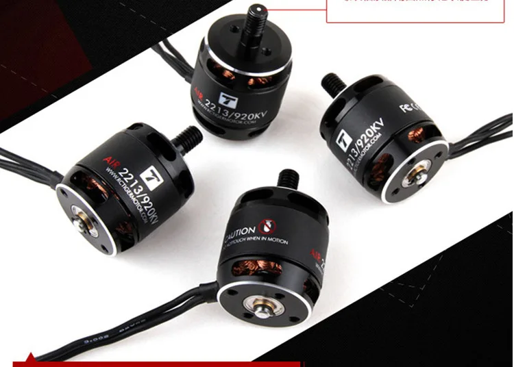 T-Motor AIR gear 350 бесщеточный мотор для мультикоптера& ESC& Prop AIR2213 920KV набор
