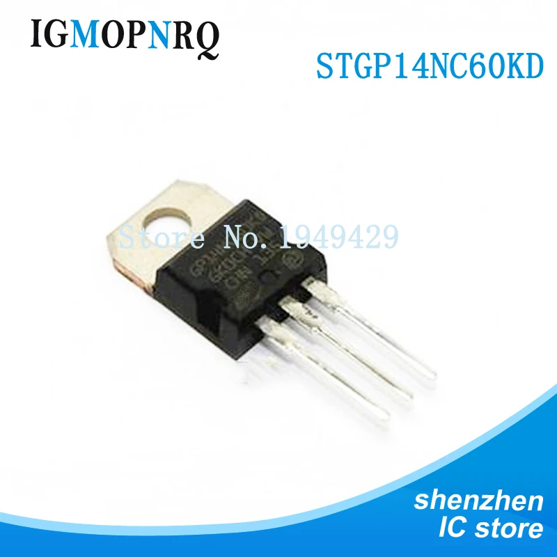 

5pcs/lot GP14NC60KD STGP14NC60KD TO-220 new