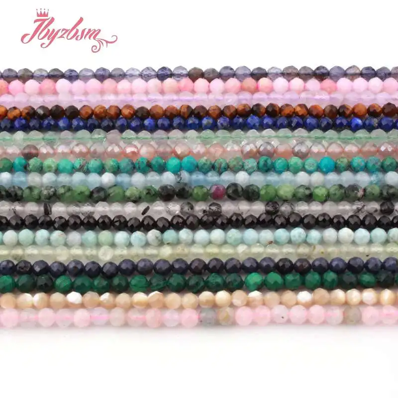 Бусины Из Натурального Малахита 4 мм граненые Круглые незакрепленные для