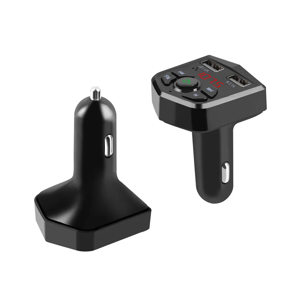 Беспроводной Bluetooth Handsfree автомобильный комплект fm передатчик адаптер MP3 плеер