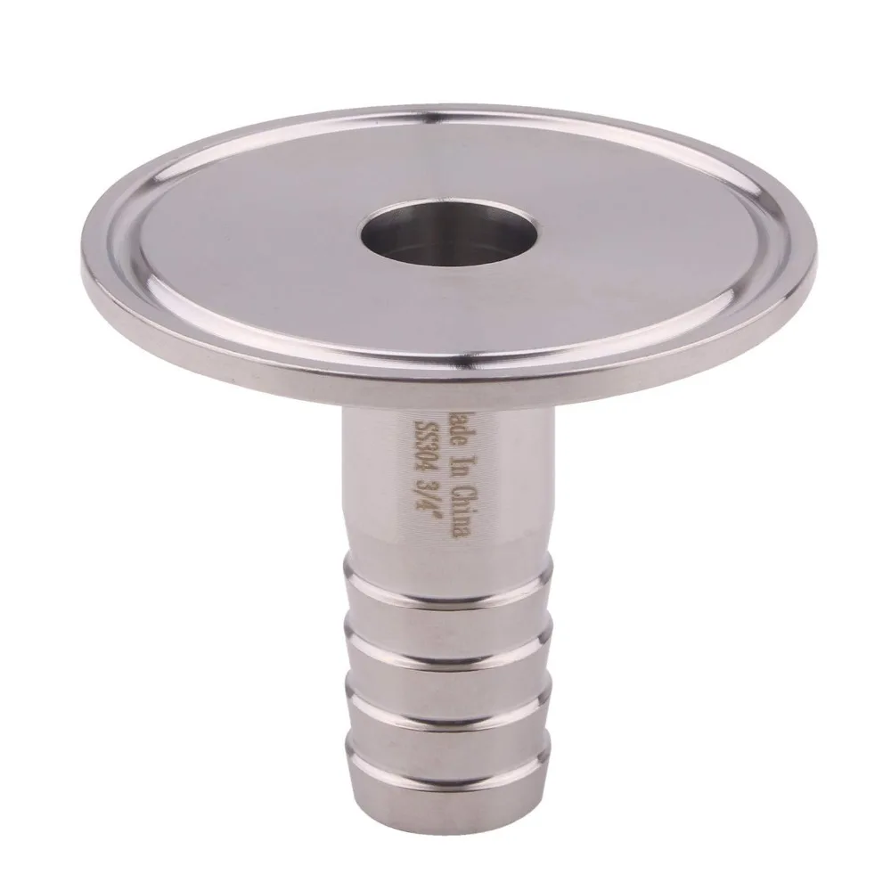 DERNORD 3/" санитарный шланг Колючая труба фитинг 2" Tri Clamp SUS304