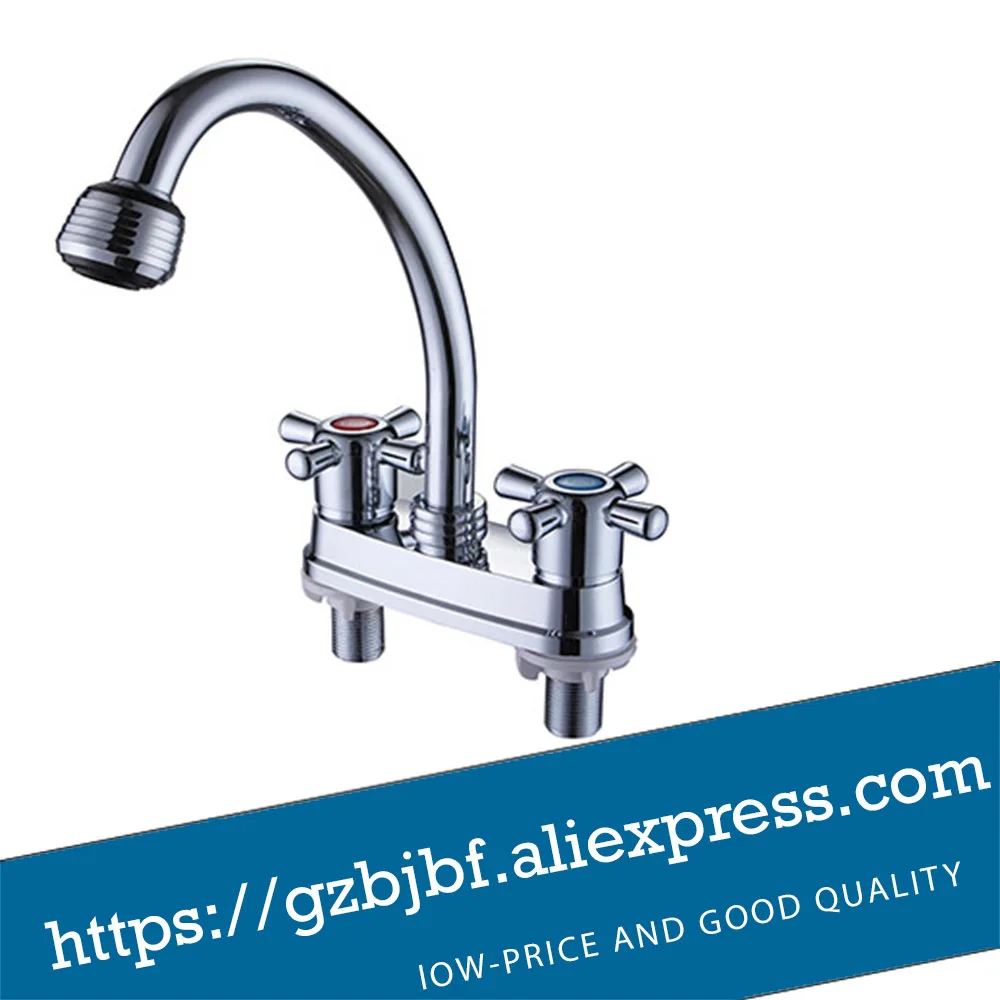 Кран для бассейна с двойной перекрестной ручкой 4&quot|Смесители бассейна| |