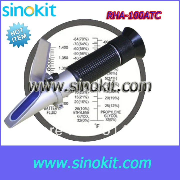 

Wholesales Antifreeze / Battery Hand-held Refractometer for coolant A-100ATC