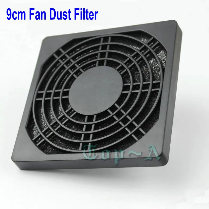 10 шт. 9 см пылезащитный Пылезащитный фильтр для вентилятора постоянного тока 92x92