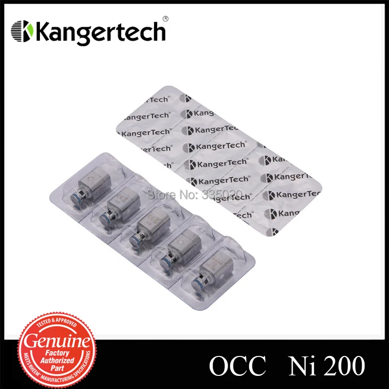 Оригинальный Kanger Subtank OCC NI200 Ni 200 Sub Ohm катушка ni200 ffor V2 Plus Nano MINI 0 15 20 шт./лот|v2|v2 watchlots of