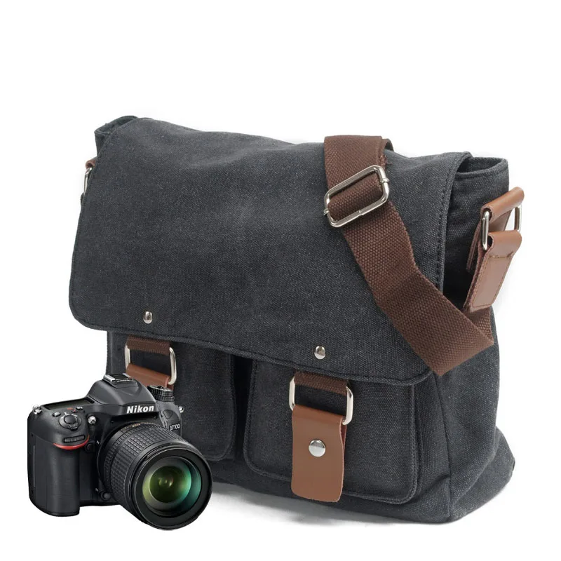 Сумка для камеры ударопрочный DSLR SLR камера сумка-мессенджер чехол для Canon Nikon sony Nikon Panasonic Olympus и объектива