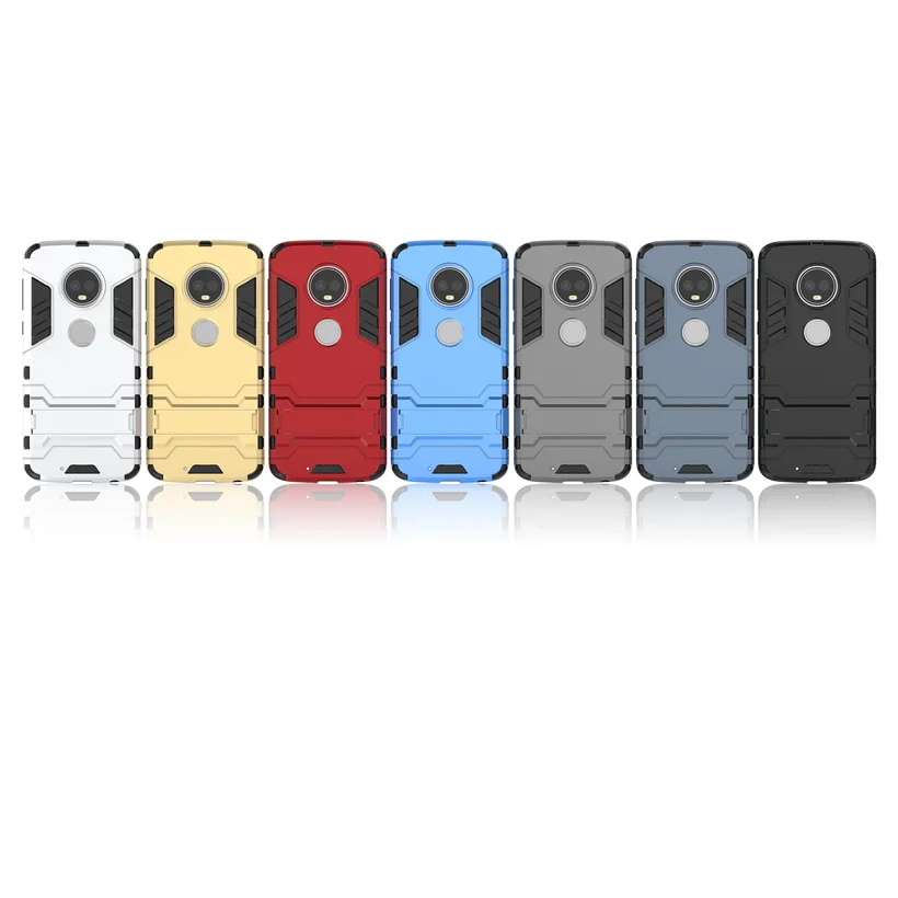Чехол HEMASOLY для Moto G6 противоударный чехол G5S G5 Plus X4 M защитный Z2 Play сверхмощный ПК +