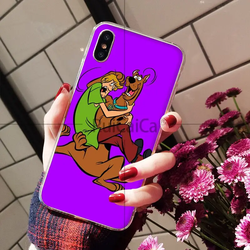 A8 Ruicaica Shaggy and Scooby Doo рукоделие принт рисунок чехол для телефона чехол для iPhone X XS MAX 6 6 S 7 7 plus 8 8 Plus 5 5S XR - Цвет: A8