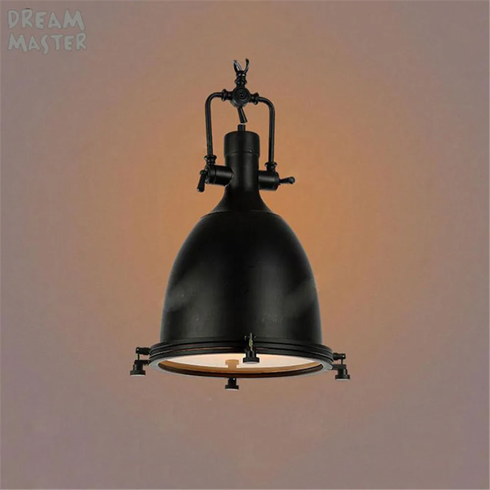 Винтажные подвесные светильники из тяжелого металла в стиле ретро|lamp beautiful|e27 15we27