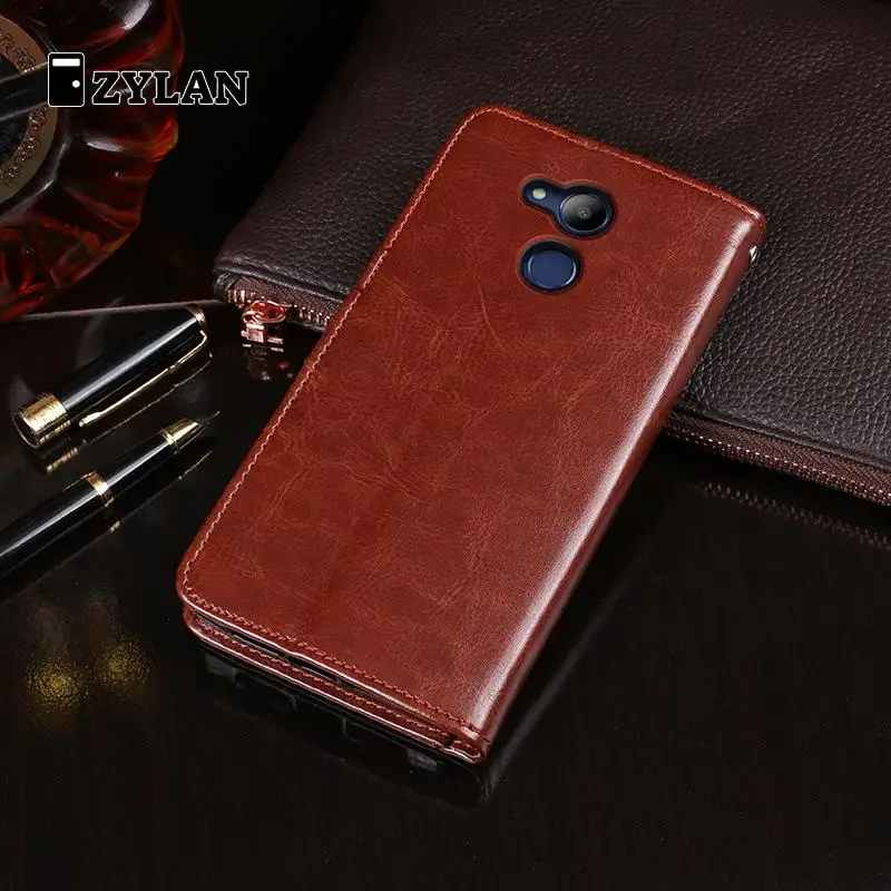 ZYLAN чехол для Coque huawei Honor 6c Pro бумажник кожаный флип Капа чехол-подставка держатель