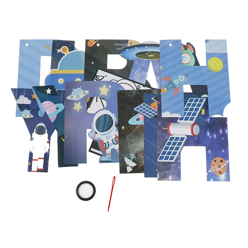 Солнечная система Космический тематический день рождения фототабличка