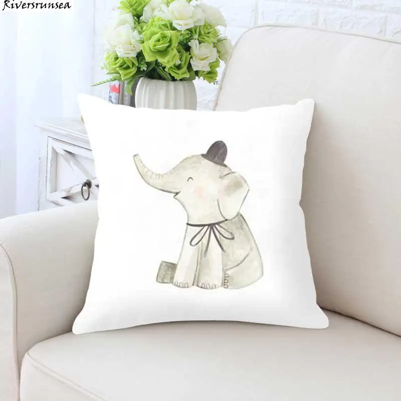 Новое поступление 2018 подушка с милым слоном чехол для девушки шар со звездой