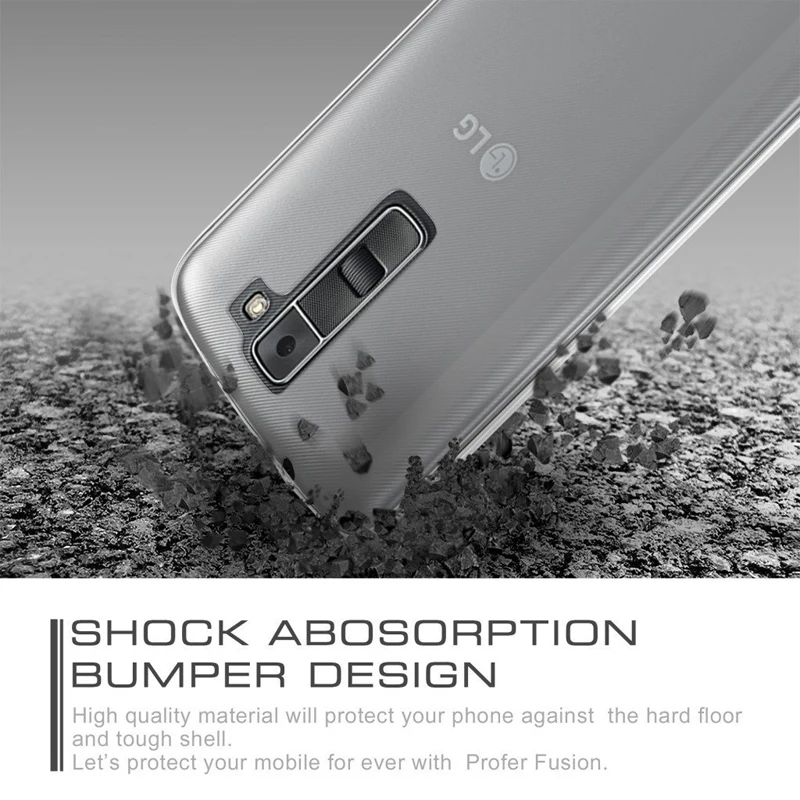 Мягкий ТПУ чехол для lg k8 Tpu для lg k8 LTE K350 K350E K350N для lg k8 Coque прозрачный силиконовый чехол на K8